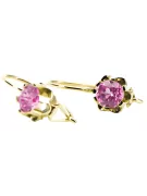 Amethyst 14 Karat Gelbgold  Vintage Schmuck vec019y
